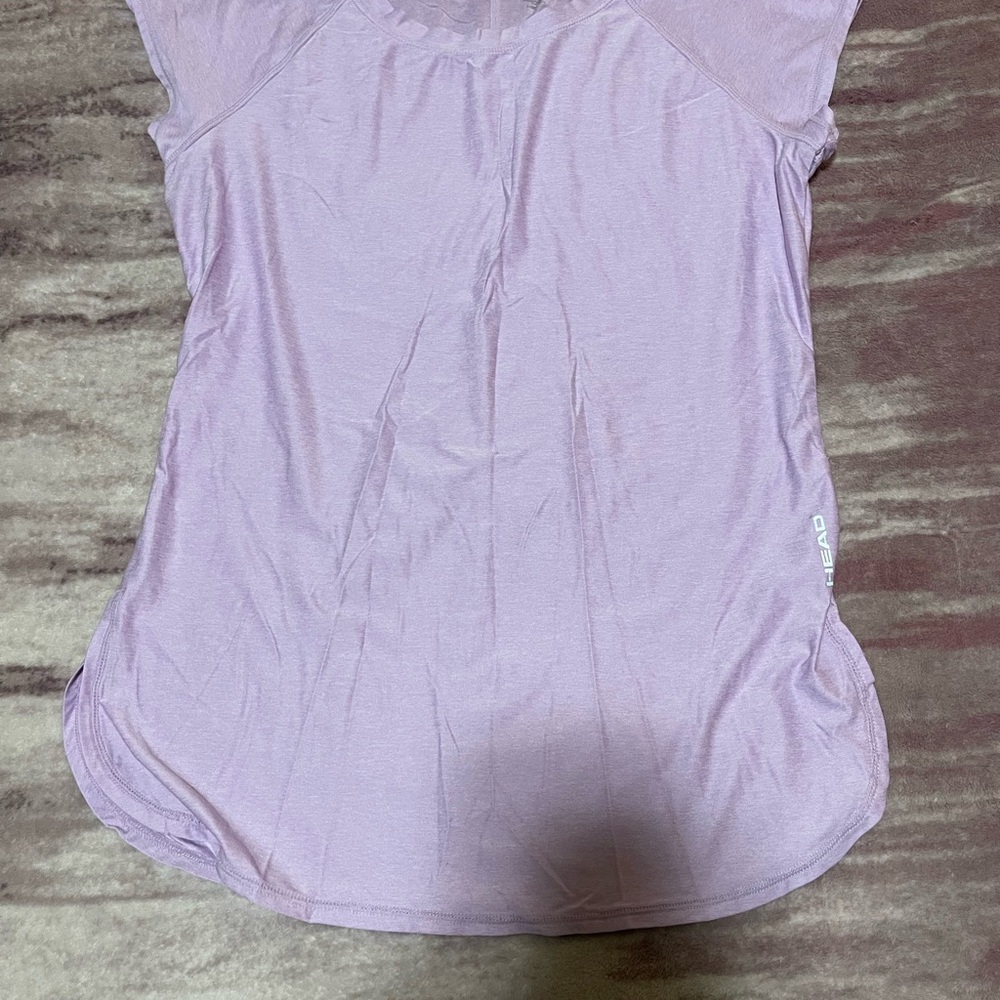 Head Light Purple Kids Short Sleeve Tee